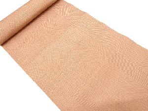 アンティーク　縞模様織り出し　名古屋帯地反物